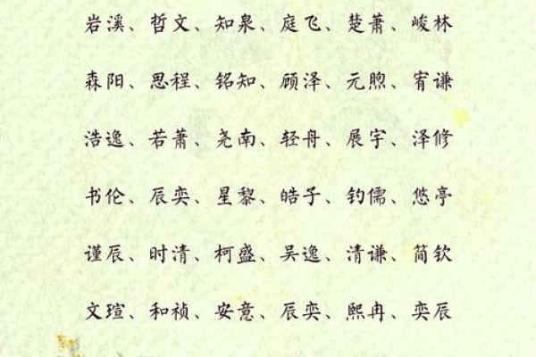 洋气的男孩名字-名字大全-姓名学-华易算命网姓名