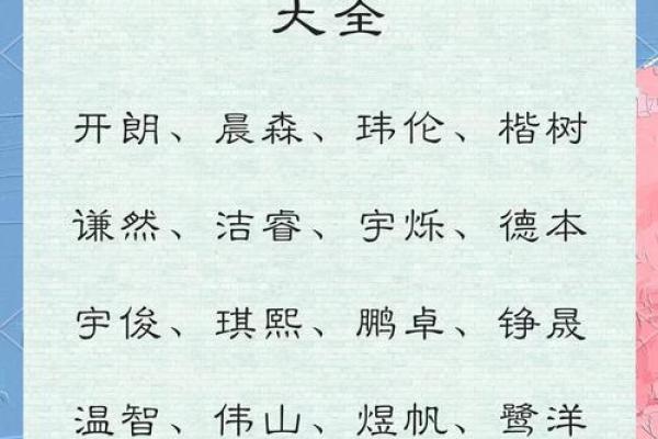 2019年4月29号子时出生的男孩如何起名姓名