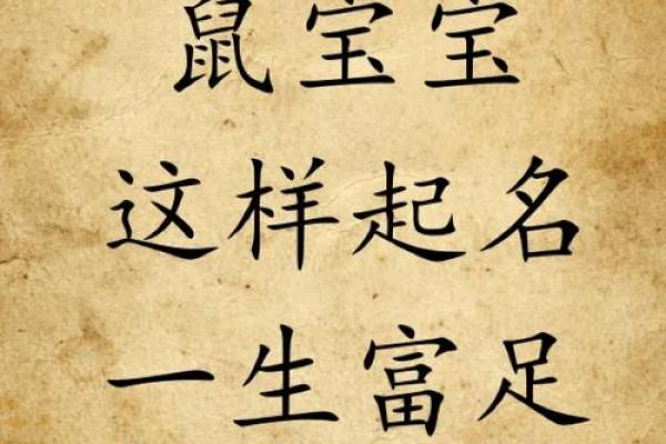 凌晨5点出生的属鼠男孩宜用什么字来取名字姓名