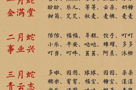 5月份出生的属蛇男孩应该怎样取名字姓名