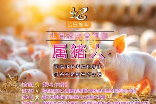 猪今年运势2025 2025年猪年运势解析财运事业爱情全预测