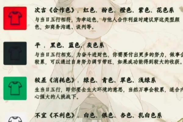 2025年4月11日穿衣颜色五行搭配 2025年4月11日穿衣颜色五行搭配