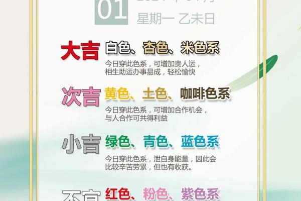 2025年4月11日五行穿衣搭配每日指南 2025年4月11日五行穿衣搭配每日指南