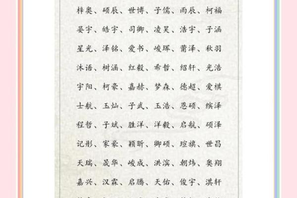 2019年5月13号丑时出生的男孩如何起名姓名